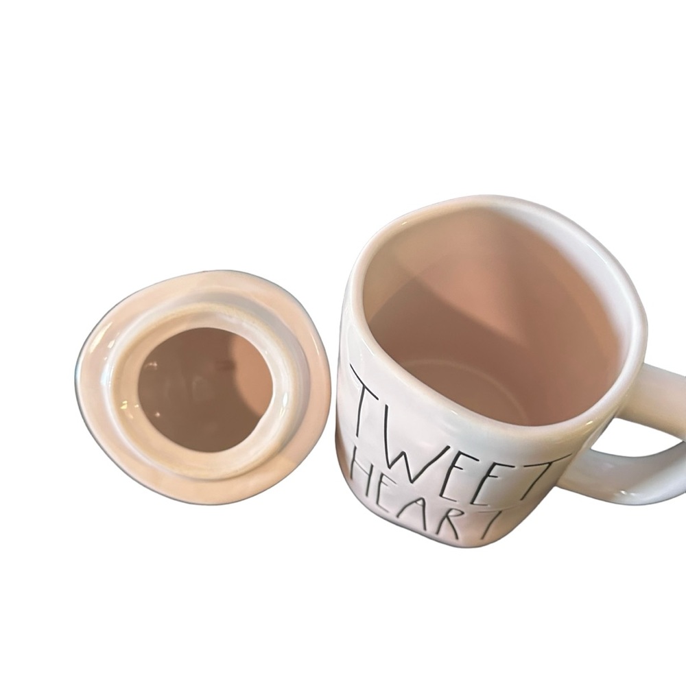 RAE DUNN “TWEET HEART” MUG WITH REMOVABLE CHICK TOPPER - Picture 7 of 9